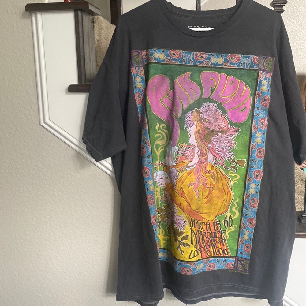 Urban Outfitters Pink Floyd London Tour T-Shirt Dress.